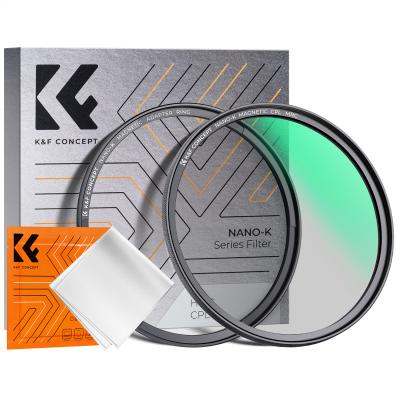 72 mm magnetisk CPL-filter cirkulært polarisator-linsefilter Optisk glas ultra-slankt med 18 flerlagsbelægninger Nano-Klear-serien