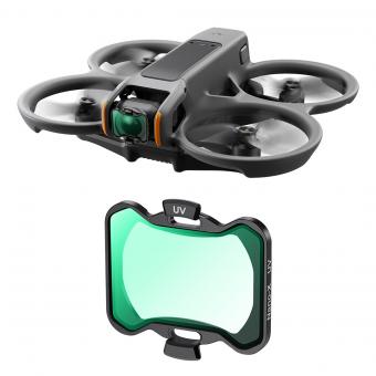 K&F Concept Filtro per DJI Avata 2, Kit de ND Filtri per Avata 2 con Polarizzatore PL Filtro, ND8, ND16 Compatibile con DJI Avata 2 per 28 Strati Nano Rivestimento