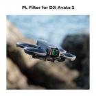 DJI Avata 2 PL Filter Polarisationsfilter med 28 multicoatede filtere, der reducerer genskin og refleksioner, HD optisk glas/letvægts DJI Drone CPL-filter