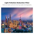 DJI Osmo Pocket 3 Magnetic Clear-Natural Night Filter - Lysforureningsreduktionsfilter til Night City Sky / Star Shots, Optisk glas / HD / Multi-coated filtre