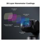 DJI Osmo Pocket 3 Magnetic Clear-Natural Night Filter - Lysforureningsreduktionsfilter til Night City Sky / Star Shots, Optisk glas / HD / Multi-coated filtre