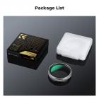 عدسة Fuji X100، فلتر MCUV، زجاج بصري عالي الدقة متعدد الطبقات مقاوم للخدش، متوافق مع سلسلة Fuji X100 وX100F وX100S وX100T وX100V وX100VI Nano-Xcel