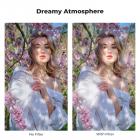 Fuji X100 Lens Black Mist 1/4 Filter, Multi Coated HD Optisk Glas Ridsefast Kompatibel med Fuji X100, X100F, X100S, X100T, X100V, X100VI Nano-Xcel Series