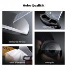 100mm handgehaltener geteilter Dioptrienfilter Optisches Glasprisma Spezialeffekt Kameraobjektivfilter Nano-Basic Serie