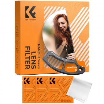 Filtro de dioptría dividida de mano de 100 mm, prisma de vidrio óptico, filtro de lente de cámara de efectos especiales, serie Nano-Basic