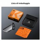 K&F Concept 100MM Filtro Manuale a Prisma Lineare Medio, Filtro Effetti Speciali a Prism in Vetro Ottico con 3pcs Panno di Pulizia,Serie Nano-Bacis