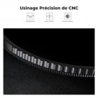 Filtre polarisant circulaire à diffusion noire 2 en 1 46 mm Black Mist 1/4 et CPL avec 18 revêtements multicouches Série Nano-Klear