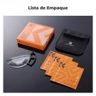 100 mm handhållet kalejdoskopfilter, halvcirkelformigt specialeffektfilter med 3 st dammsugardukar Nano-B-serien