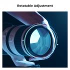 K&F Concept Sentralt Sekskantet Filter 58mm, Kaleidoskop Prismefilter Optisk Glass, Sentralt Heksagonalt Effektfilter, Spesialeffektfilter for Kameralinser Nano-Basic Serien