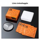 77mm Filtro a prisma triangolare caleidoscopio, Filtro Effetto Immagine Split in Tre Parti in Vetro Ottico con 3 Panni di Pulizia,Serie Nano-Bacis