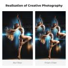 82 mm kalejdoskop trekantet prismefilter optisk glas specialeffekt kameralinsefilter nano-basic-serien