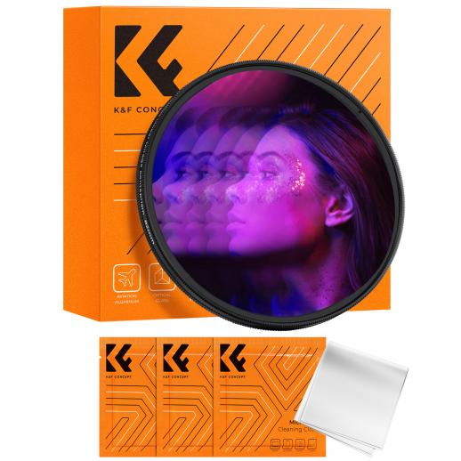 K&F Concept 67mm Linear Mirage Pentaprism Filter Optisches Glas Prisma Spezialeffekt Kamera Objektiv Filter (Nano-B Serie)
