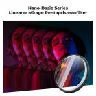 K&F Concept 67mm Linear Mirage Pentaprism Filter Optisches Glas Prisma Spezialeffekt Kamera Objektiv Filter (Nano-B Serie)