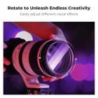 58 mm Camerafilter – Enkelschijvig Lineair Pentaprisma – Speciale Effecten, Optisch Glas