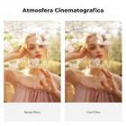 55mm 2 in 1 Filtro Black-Mist 1/4 & Variable ND2-32 (5 Stop)，Filtro Black Diffusion 1/4 & Densità Neutra ND in Vetro Ottico, Nano Rivestimento con 3Pcs Panno di Pulizia Serie Nano-Klear