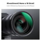 55mm 2 in 1 Filtro Black-Mist 1/4 & Variable ND2-32 (5 Stop)，Filtro Black Diffusion 1/4 & Densità Neutra ND in Vetro Ottico, Nano Rivestimento con 3Pcs Panno di Pulizia Serie Nano-Klear