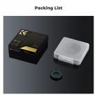 DJI Osmo Action 5 Pro & Osmo Action 4 UV-linsFilter HD SkyddsFilter Flerbehandlat / Optiskt Glas / Ram Av Aluminiumlegering