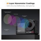 K&F Concept DJI OSMO Action 5 PRO Filtro ND8, Compatibile con DJI OSMO Action 5 PRO, DJI OSMO Action 4 con 28 Strati Nano-Rivestimento