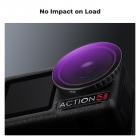 Filtr obiektywu K&F Concept Push-in Fit ND8 (3 stopnie) do DJI Osmo Action 5 Pro/Osmo Action 4/Osmo Action 3, 28-milimetrowy filtr neutralnej gęstości redukujący światło, szkło optyczne/ramka ze stopu aluminium