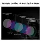 K&F Concept CPL-filter kompatibelt med DJI Air 3S, Drone-linsepolarisatorer Filtre til Air 3s, letvægts multi-coated top optisk glasfilter Drone-kameralinsetilbehør