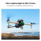 K&F Concept CPL-filter kompatibelt med DJI Air 3S, Drone-linsepolarisatorer Filtre til Air 3s, letvægts multi-coated top optisk glasfilter Drone-kameralinsetilbehør