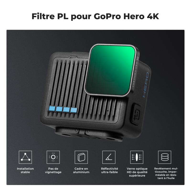 pourquoi utiliser filtre gopro 4
