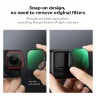 Insta360 Ace Pro 2 CPL Filtr polaryzacyjny kołowy Antyodblaskowy Redukcja odbić Filtr polaryzacyjny Górne szkło optyczne z wielowarstwowym filtrem