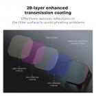 Insta360 Ace Pro 2 CPL Filtr polaryzacyjny kołowy Antyodblaskowy Redukcja odbić Filtr polaryzacyjny Górne szkło optyczne z wielowarstwowym filtrem