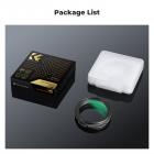 Fuji X100 Lens MCUV Filter, Multi Coated HD Optisk Glas Ridsefast Kompatibel med Fuji X100, X100F, X100S, X100T, X100V, X100VI Nano-Xcel Series (Sort)