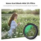 Filtro Black Mist 1/4 per Fujifilm X100, Filtro Black Diffusione 1/4 con 28 Strati Rivestimento Nano per Fotocamera Fujifilm X100 X100S X100F X100T X100V X100VI(Nera)Serie Nano-Xcel