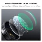 Filtre polarisant CPL à très faible réflectivité True Color de 49 mm, polarisant circulaire pour objectifs d'appareil photo avec 28 couches multicouches Nano-Xcel Series