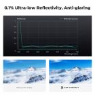 72 mm True Color Ultra-låg Reflektivitet CPL-Filter PolarisatorLinsFilter Cirkulärt Polariserande För Kameralinser Med 28Multi-Coated Nano-Xcel-Serien