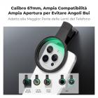 67mm Kit Filtro per obiettivo della Fotocamera del Telefono con Clip Filtro CPL, Applicabile a Tutti i Modelli di Telefono Cellulare