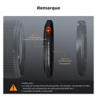 Filtre polarisant circulaire 3 en 1 CPL 55 mm à effet brume diffusante noire 1/4 et variable ND2-32 (1 à 5 arrêts) avec 18 couches multicouches, série Nano-Klear