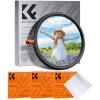 K&F Concept 62mm CPL&ND2-32&Black Mist 1/4 Filter, 3 i 1 Filter Polarisasjonsfilter&ND2-ND32&Black Mist 1/4 med 28 lag nano-belegg, Polariserende Filter og ND2-ND32 (1-5 stopp) Filter og Black Mist 1/4 Filter Vanntett, Ripesikkert, HD Nano-Klear Serien