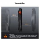 55 mm variabel ND2-32 (1-5 stopp) & sirkulært polariserende filter CPL og svart tåke 1/4 3 i 1 HD-linsefilter med 28 multi-belagte for kameralinser Nano-Xcel-serien