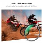 Filtro UV de 40,5 mm, vidrio templado de reflexión ultrabaja, filtro de lente delgado, vidrio óptico HD resistente a rayones, filtros ultravioleta para cámaras DSLR, serie Nano-X