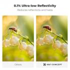 Filtro UV de 40,5 mm, vidrio templado de reflexión ultrabaja, filtro de lente delgado, vidrio óptico HD resistente a rayones, filtros ultravioleta para cámaras DSLR, serie Nano-X