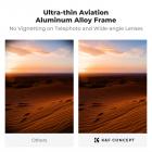 Filtro UV de 77 mm, filtro de lente de proteção de vidro temperado com reflexão ultrabaixa, lente fina, vidro óptico HD resistente a arranhões, filtros ultravioleta para câmeras DSLR, série Nano-X