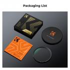 Filtro UV de 77 mm, filtro de lente de proteção de vidro temperado com reflexão ultrabaixa, lente fina, vidro óptico HD resistente a arranhões, filtros ultravioleta para câmeras DSLR, série Nano-X