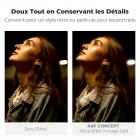 Filtre Soft Focus 82 mm Diffusion Classique - Flou Artistique & Portrait Doux - Idéal pour Look Argentique, Mariage et Mode - 28 Couches