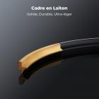 Filtre Black Mist 1/4 Laiton 82 mm – Rendu Cinéma & Glow Subtil – Idéal pour Vidéo de Nuit, Mariage et Portrait - Édition Fleuron Pro – 39 Couches Ultime