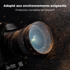 Filtre Black Mist 1/4 Laiton 82 mm – Rendu Cinéma & Glow Subtil – Idéal pour Vidéo de Nuit, Mariage et Portrait - Édition Fleuron Pro – 39 Couches Ultime