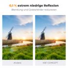 K&F Concept Ultra-niedrige Reflexion ND Filter 77mm Variabler ND2-400 Graufilter (1-9 Blendenstufen)(Nano Xcel)