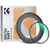UV-filter- og adapterringssæt til Canon PowerShot V1, HD optisk glas multicoated objektivbeskytter med 3M klæbemiddel, afmonteringsværktøjssæt (fiskeline og nøgleringe) - Nano-Klear-serien