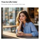 95 mm sort tåge 1/4 & cirkulært polariserende 2-i-1-filter filmisk polarisationseffektfilter med 28-lags belægning til kameraobjektiver Nano-Xcel-serien