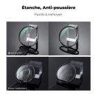Filtre MCUV 77mm Filtre anti-UV de Protection avec Bouchon et Chiffon de Nettoyage, 28 Couches de Nano-revêtement - Série Nano-Xcel