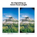 فلتر حماية عدسة MCUV مقاس 62 مم مع غطاء فلتر وقطعة قماش تنظيف وزجاج بصري فائق النحافة و28 طبقة طلاء متعددة الطبقات من سلسلة Nano-Xcel