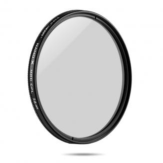 58 мм круговой поляризационный фильтр CPL Nano-X с многослойным покрытием