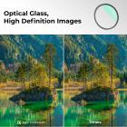 105mm Filtro MCUV ultra fine con panno per la pulizia, Nano-Klear